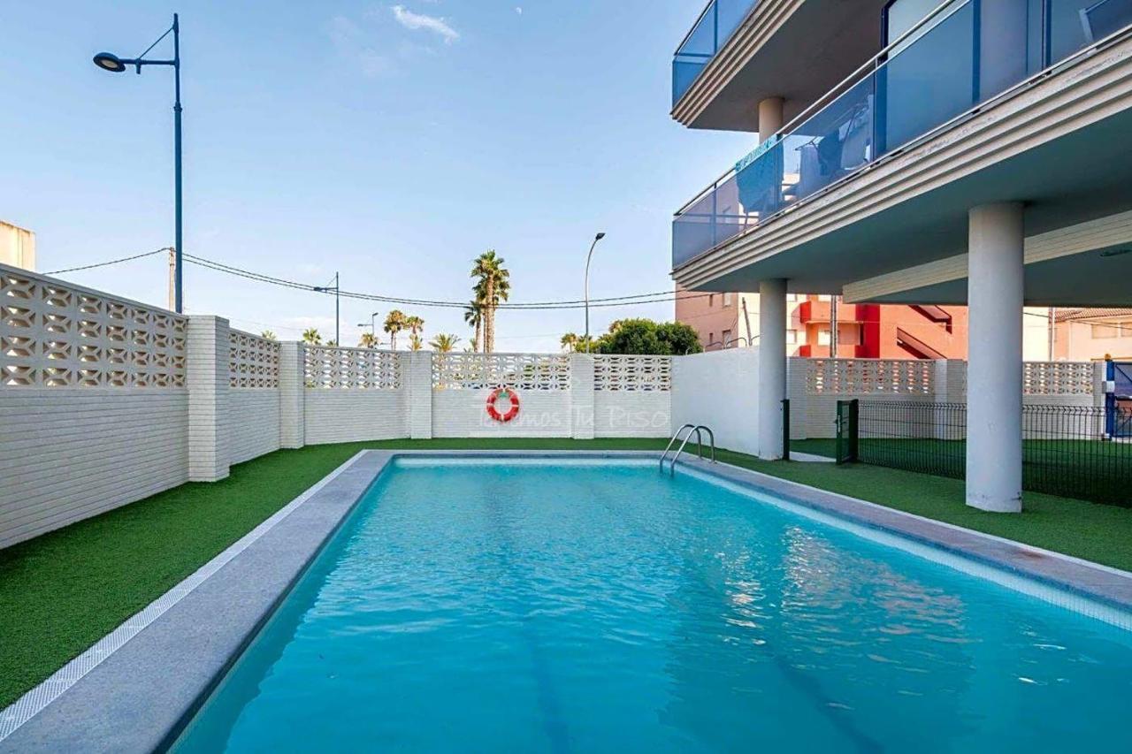 Atico Aqua Peniscola, 1ª Linea De Playa, Parking Y Piscina Daire Dış mekan fotoğraf