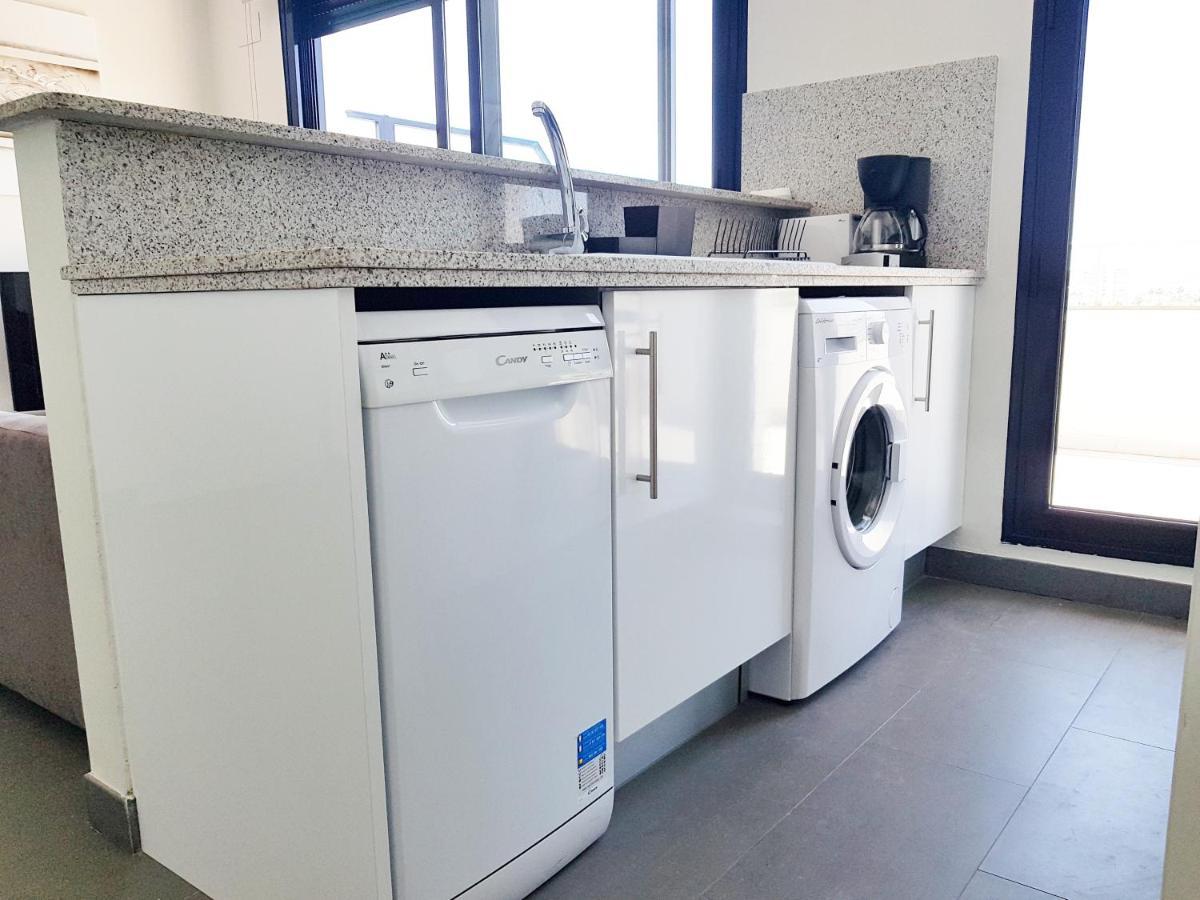 Atico Aqua Peniscola, 1ª Linea De Playa, Parking Y Piscina Daire Dış mekan fotoğraf