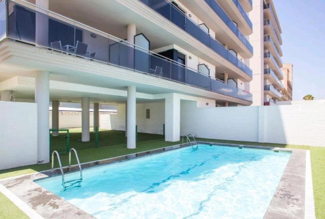 Atico Aqua Peniscola, 1ª Linea De Playa, Parking Y Piscina Daire Dış mekan fotoğraf