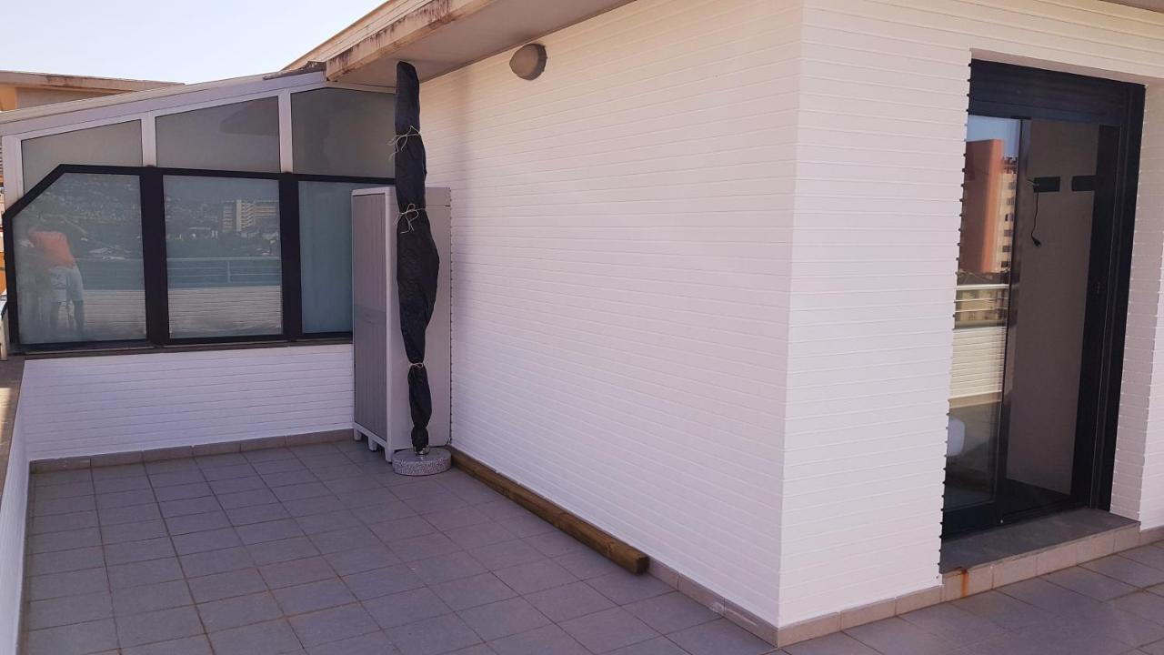 Atico Aqua Peniscola, 1ª Linea De Playa, Parking Y Piscina Daire Dış mekan fotoğraf