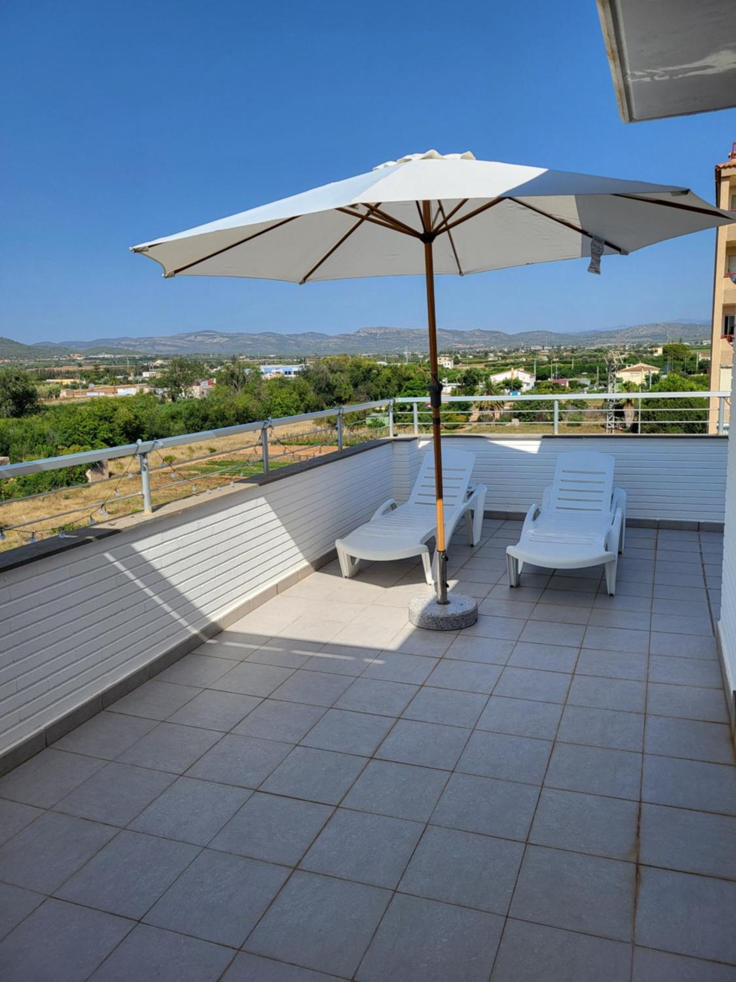 Atico Aqua Peniscola, 1ª Linea De Playa, Parking Y Piscina Daire Dış mekan fotoğraf